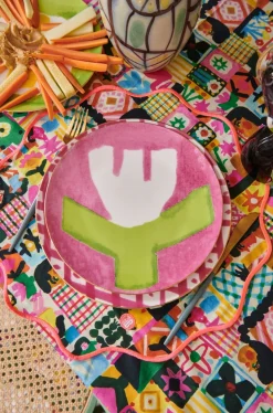 Celia B Anemone Plate Set Of Two Hot