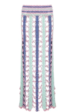 Celia B Argento Skirt- Blue Online