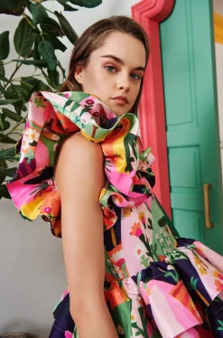 Celia B Baltic Dress Multi Clearance