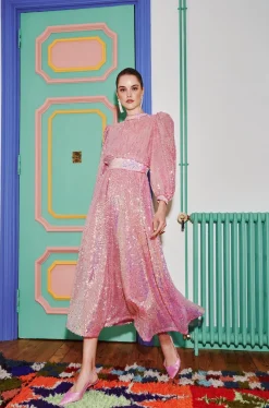 Celia B Bunzi Dress Pink Hot