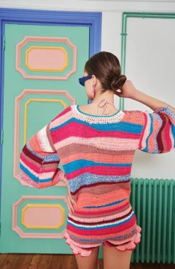 Celia B Caspio Top Red Hot