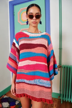 Celia B Celebes Dress Pink Clearance