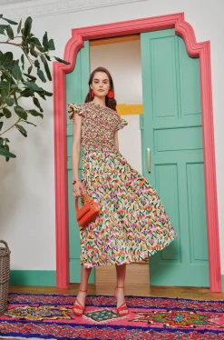 Celia B Celtic Dress Multi Outlet