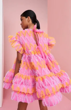 Celia B Coral Dress Pink Online