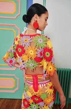 Celia B Coral Top Multi Outlet