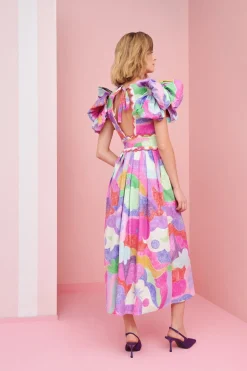 Celia B Curazao Dress Print Clearance