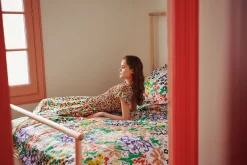 Celia B Dahlia Bedding Set New