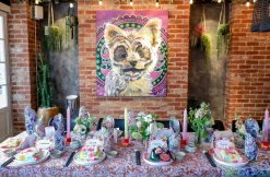 Celia B Daisies Table Cloth Best