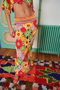 Celia B Dover Skirt Multi Hot