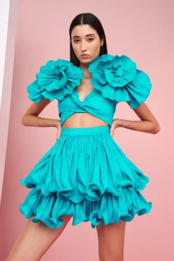 Celia B Ethereal Dress Blue Sale