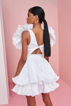 Celia B Ethereal Dress White Clearance