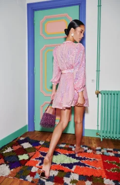 Celia B Ezili Dress Pink Outlet