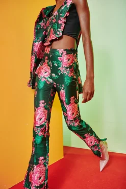 Celia B Falu Pant - Green Discount