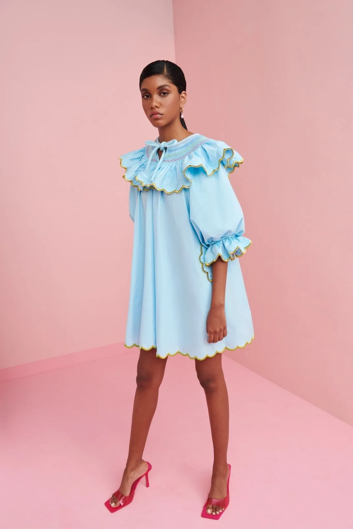 Celia B Fiji Dress Blue Hot