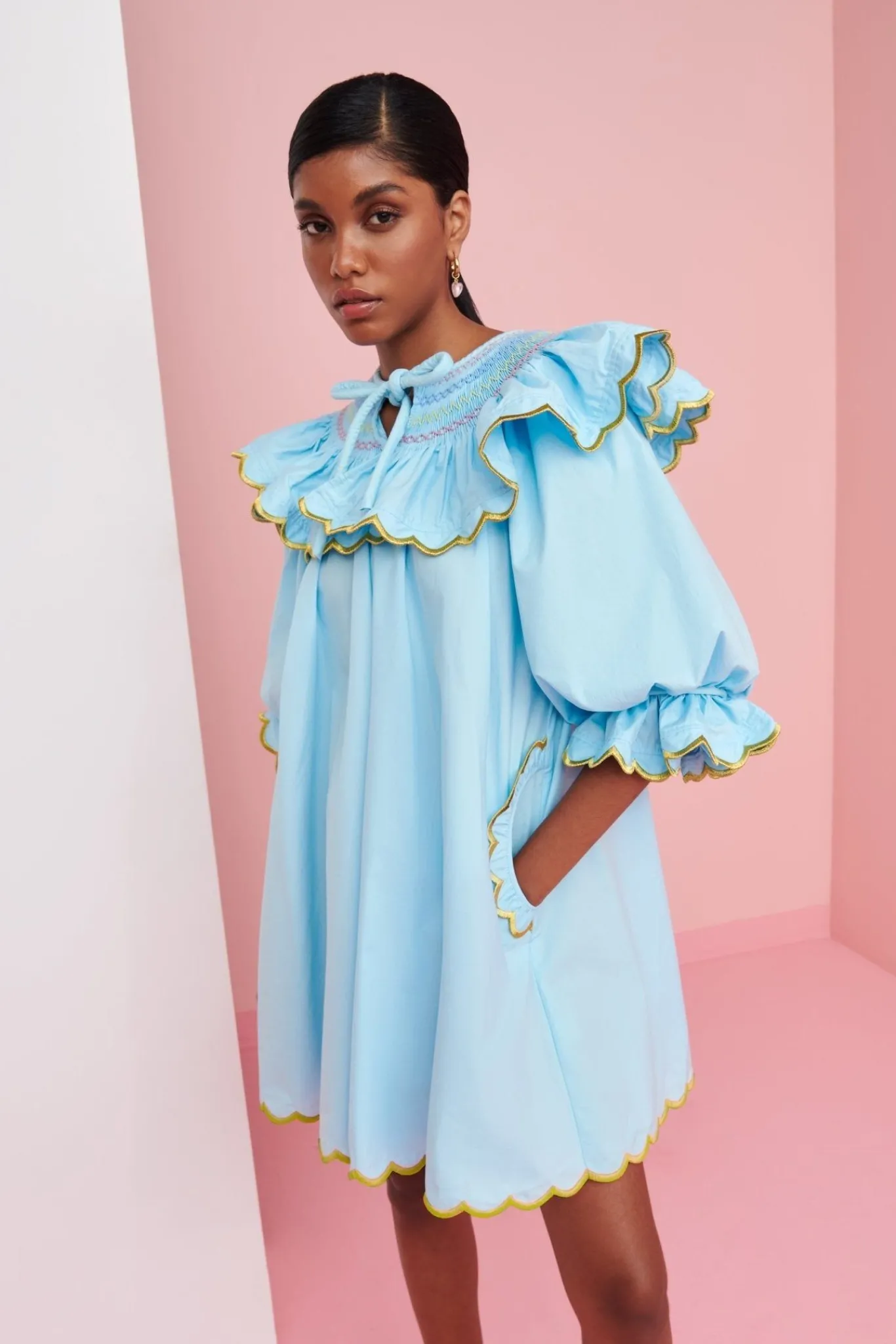 Celia B Fiji Dress Blue Hot