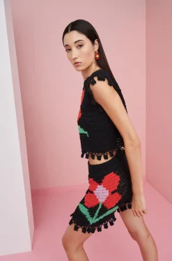 Celia B Gypsy Top Black Outlet