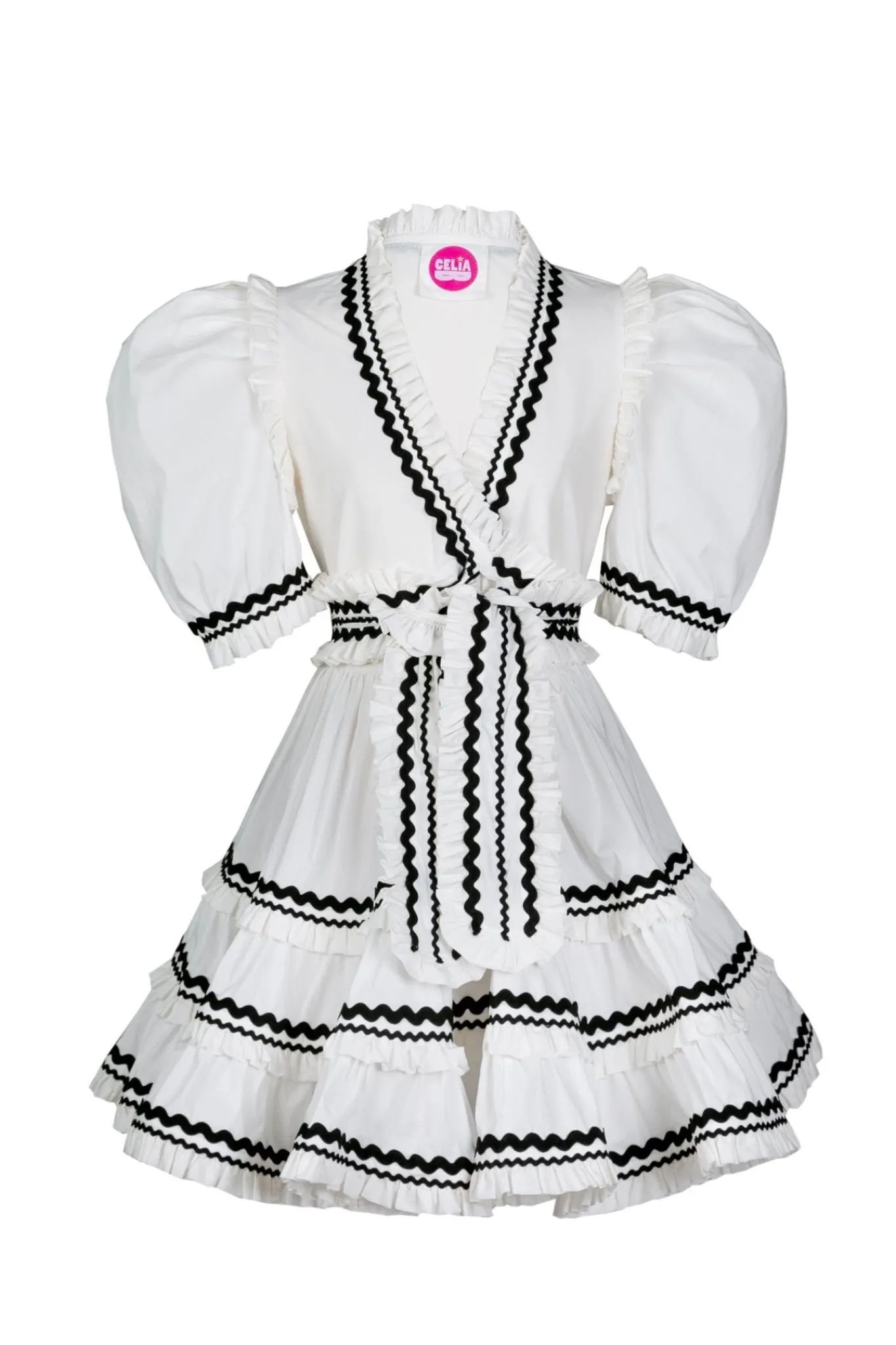 Celia B Hortensia Dress White New