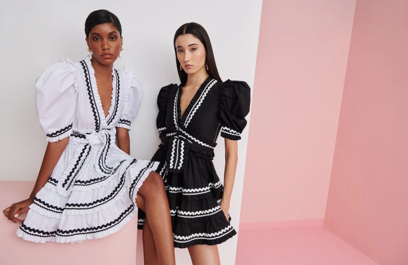 Celia B Hortensia Dress White New