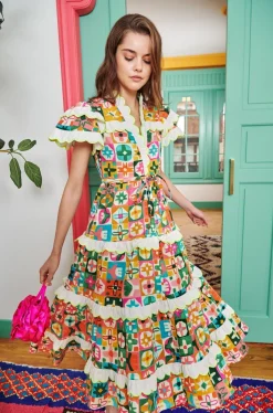 Celia B Indico Dress Clearance