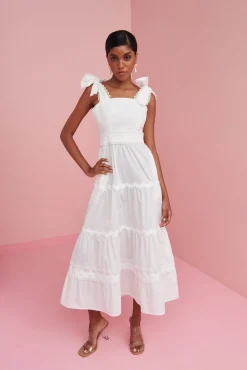 Celia B Jade Dress White