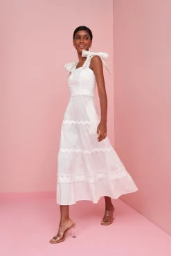 Celia B Jade Dress White