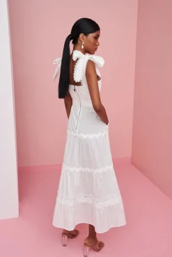 Celia B Jade Dress White