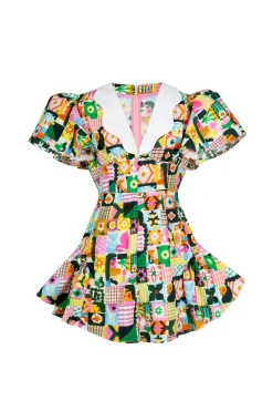 Celia B Kara Dress Multi New