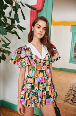 Celia B Kara Dress Multi New