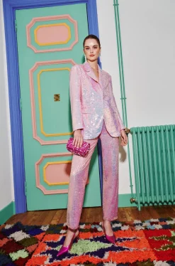 Celia B Kimbazi Pants Pink Clearance