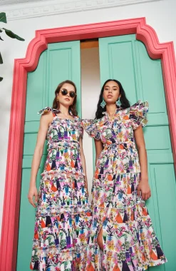 Celia B Lara Dress Multi New