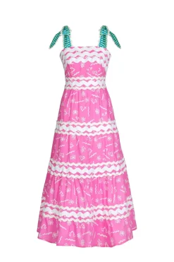 Celia B Lena Dress Pink Hot