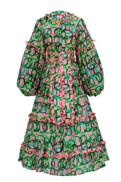 Celia B Nile Dress Multi Outlet