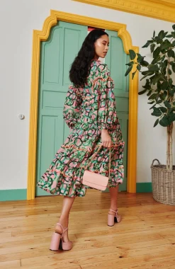 Celia B Nile Dress Multi Outlet