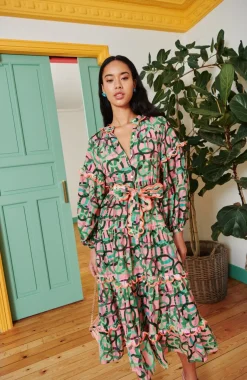 Celia B Nile Dress Multi Outlet