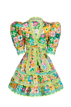 Celia B Oden Dress Multi New