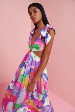 Celia B Poetess Dress Clearance