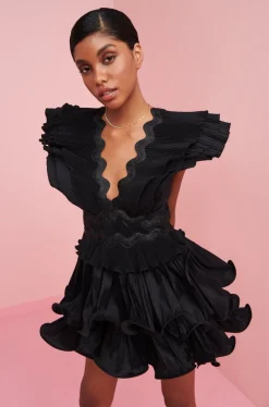 Celia B Prisma Dress Black Outlet