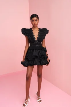 Celia B Prisma Dress Black Outlet