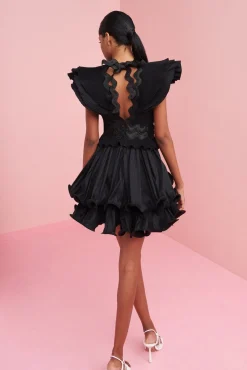 Celia B Prisma Dress Black Outlet