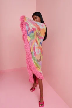 Celia B Willow Dress Multi Clearance