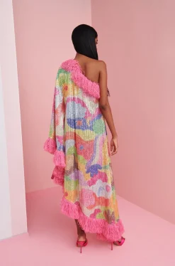 Celia B Willow Dress Multi Clearance