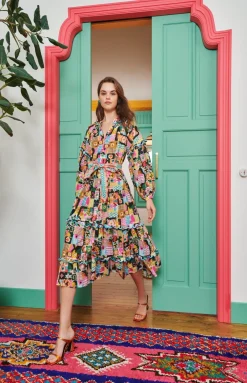 Celia B Zaire Dress Multi Online