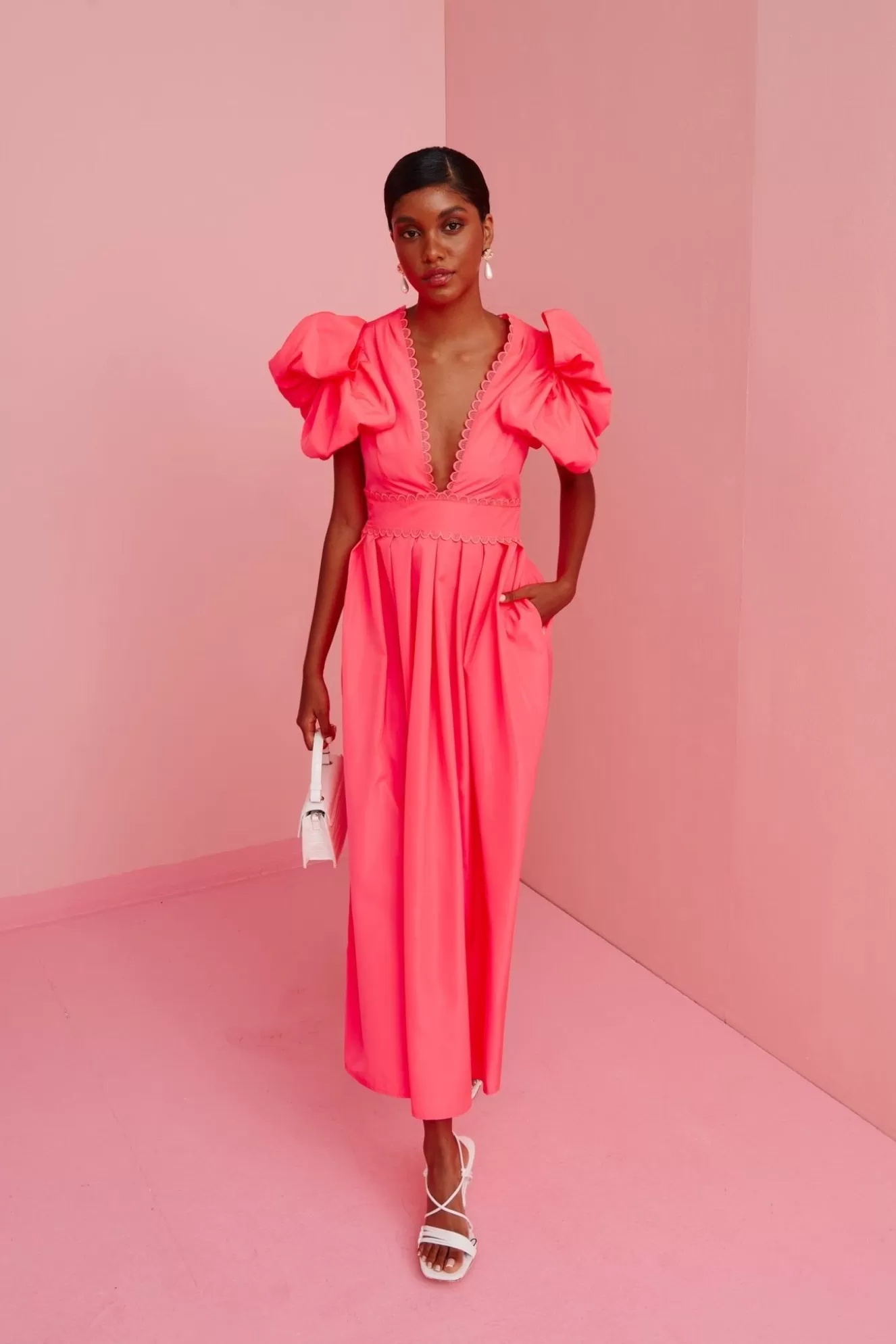 Curazao Dress Neon Pink | Celia B Store