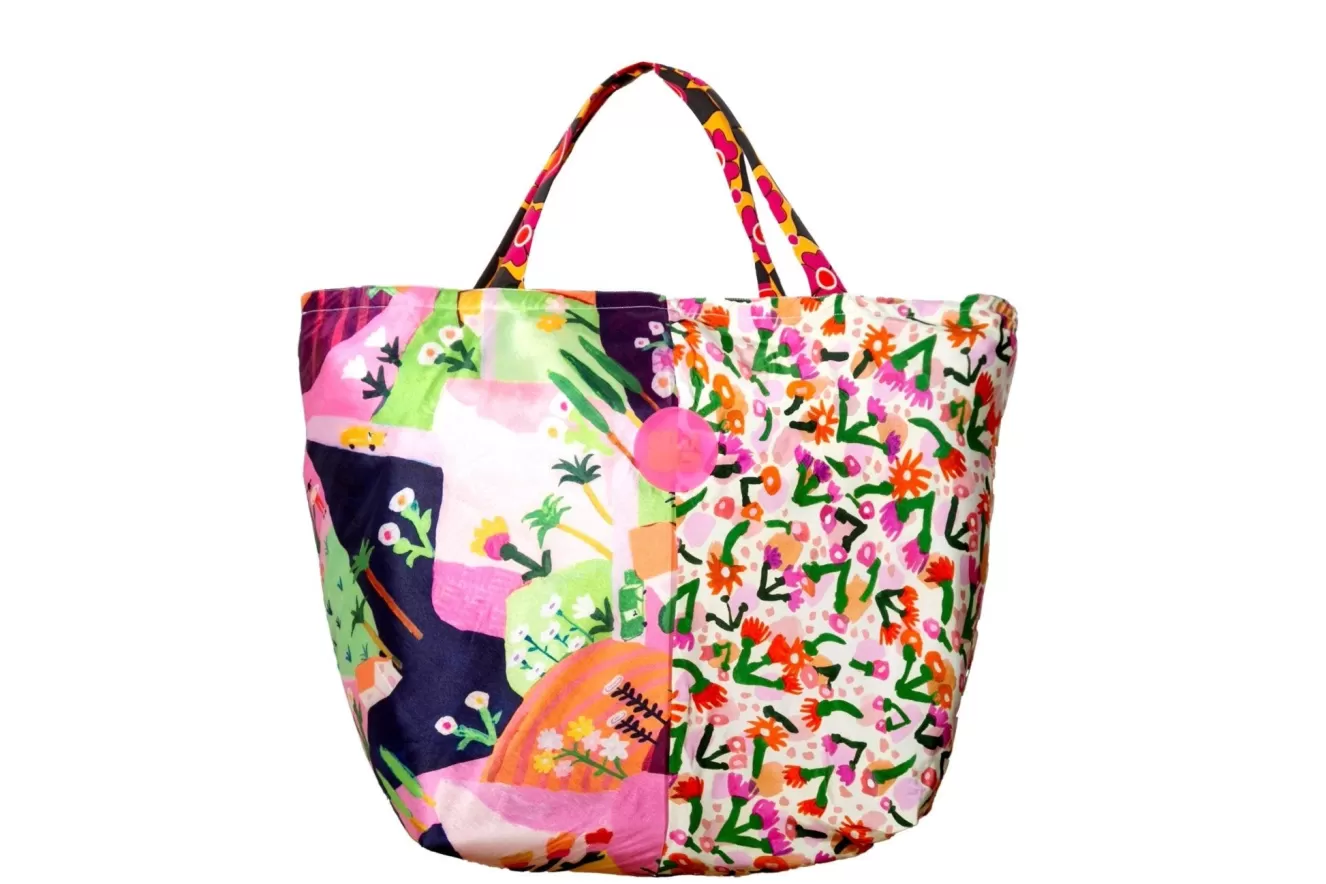 Fabric Fusion Tote | Celia B Hot